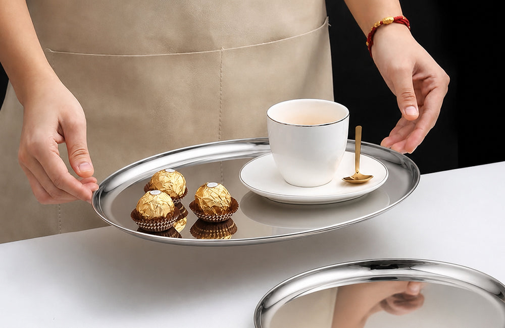 Winko  Die casting metal giftware manufacturer — die-cast detail on stainless steel tabletop range